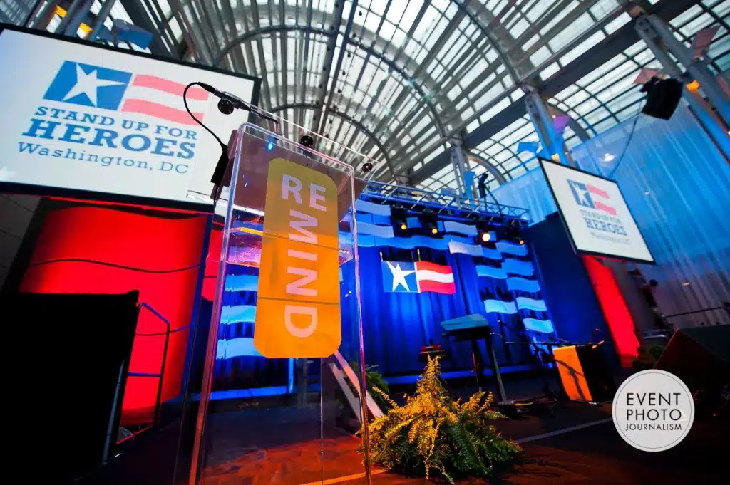 Honoring Our Military | DC Gala Photographers at ITC Ronald Reagan Building