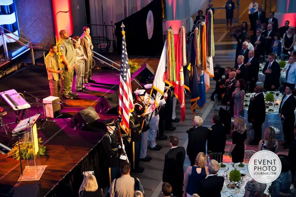 Honoring Our Military | DC Gala Photographers at ITC Ronald Reagan Building