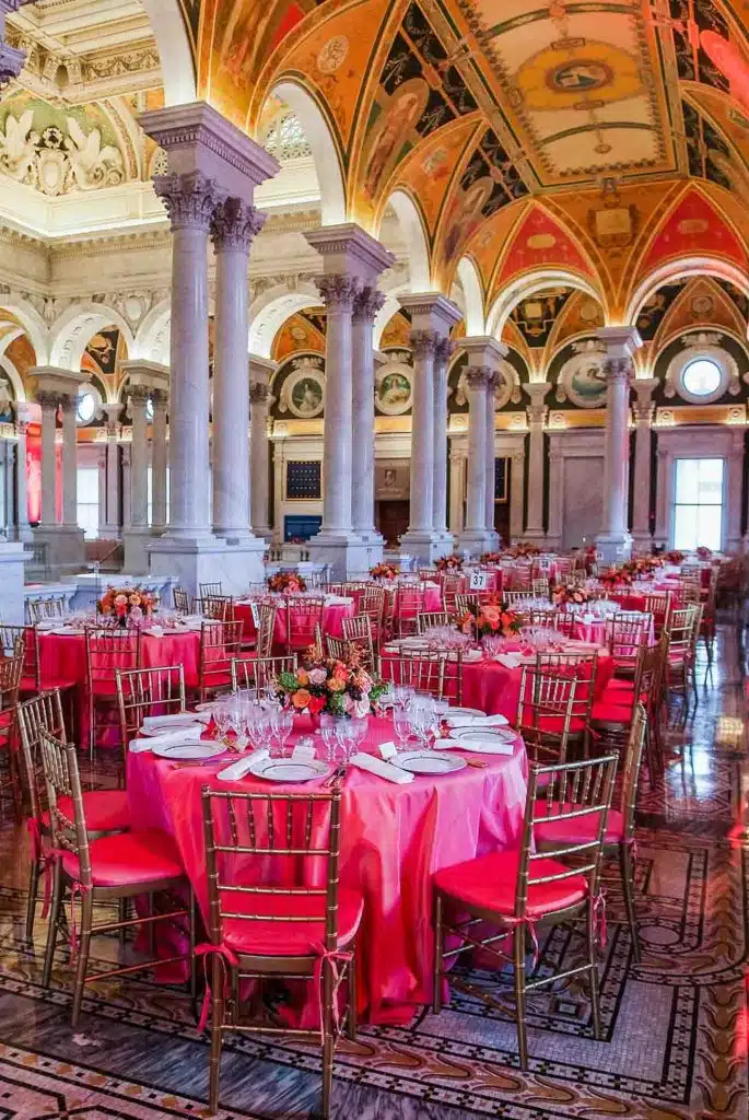 Library of Congress DC Gala Photographer | Jefferson Building Great Hall Coverage