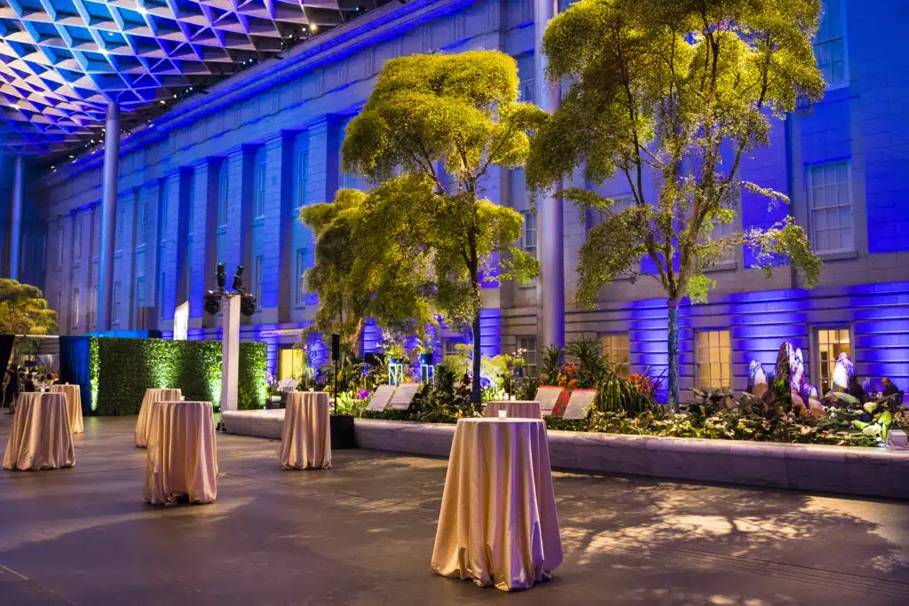 Professional photography at the National Portrait Gallery in Washington DC. Discreet, photojournalistic coverage of receptions, dinners, private events, and special gatherings in this historic Smithsonian venue