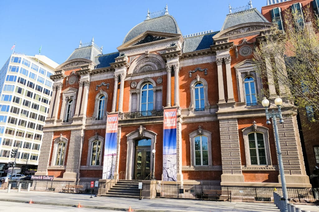 Renwick Gallery of the Smithsonian American Art Museum Washington DC event photographer